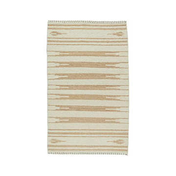 Jaipur Living Lomita Handmade Striped Light Tan Cream Area Rug 