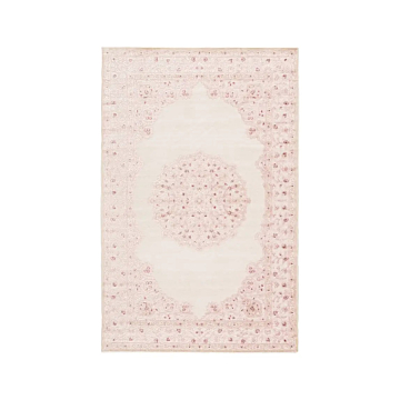 Jaipur Living Malo Medallion Pink/ White Area Rug