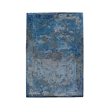 Jaipur Living Margot Handmade Medallion Blue/ Gray Area Rug