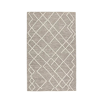 Jaipur Living Moab Natural Geometric Gray/ Ivory Area Rug