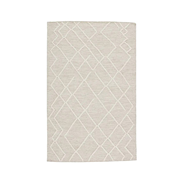 Jaipur Living Moab Natural Geometric Light Gray/ Ivory Area Rug