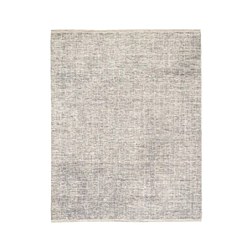 Jaipur Living Mugler Hand-Knotted Geometric Ivory Black Area Rug 