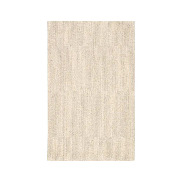 Jaipur Living Naples Natural Solid White Taupe Area Rug