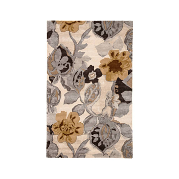 Jaipur Living Petal Pusher Handmade Floral Multicolor/ White Area Rug