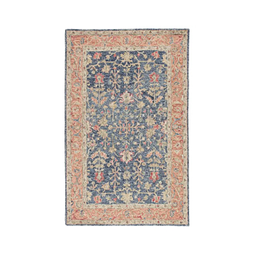 Jaipur Living Presley Handmade Oriental Blue/ Red Area Rug