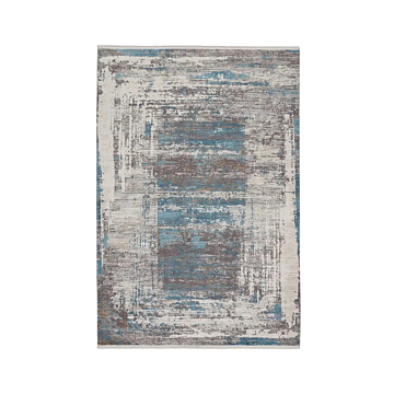 Jaipur Living Rialto Abstract Blue Gray Runner Rug