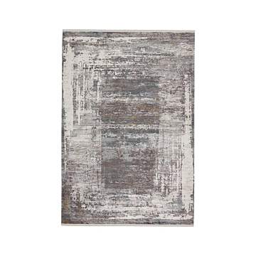 Jaipur Living Rialto Abstract Gray/ White Runner Rug 