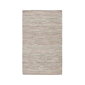 Jaipur Living Sanja Handmade Solid Pink/ Cream Area Rug