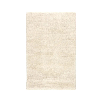 Jaipur Living Serra Hand-Knotted Solid Ivory Area Rug