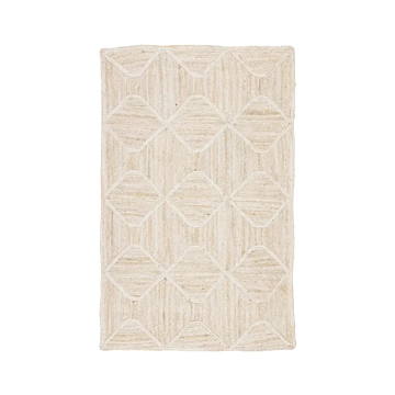 Jaipur Living Sisal Bow Natural Trellis Ivory/ Beige Area Rug