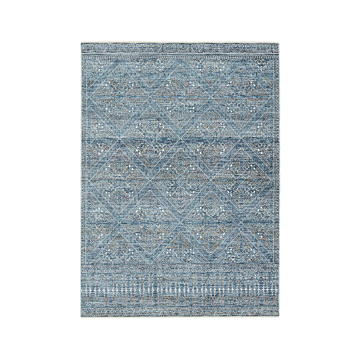 Jaipur Living Talos Trellis Blue/ Gold Area Rug