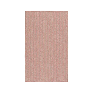 Jaipur Living Topsail Indoor/ Outdoor Striped Rose/ Taupe Area Rug
