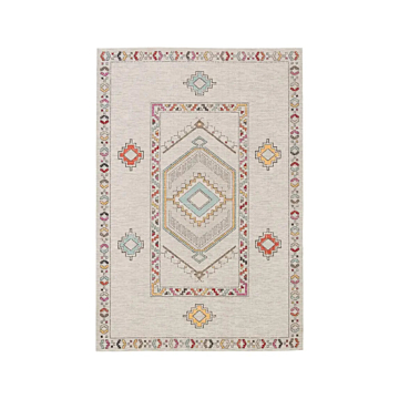 Jaipur Living Tov Indoor/ Outdoor Medallion Light Gray/ Multicolor Area Rug