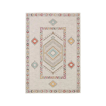 Jaipur Living Tov Indoor/ Outdoor Medallion Light Gray/ Multicolor Area Rug