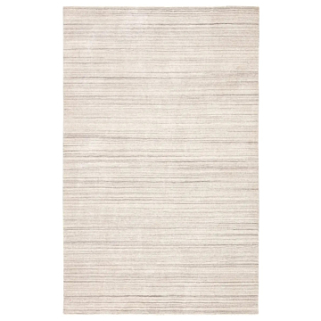 Jaipur Living Tundra Handmade Solid White/ Gray Area Rug