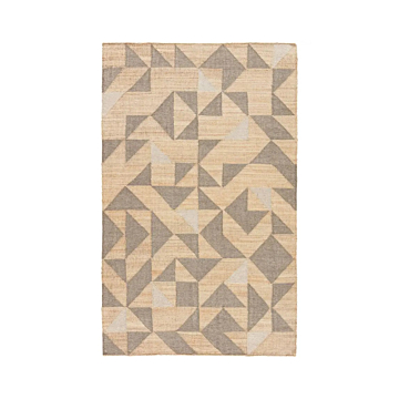Jaipur Living Utah Handmade Geometric Beige/ Gray Area Rug