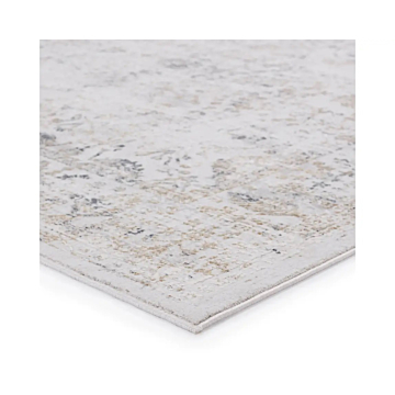 Jaipur Living Vida Abstract Light Gray/ Gold Area Rug