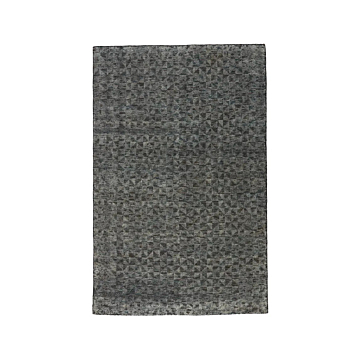 Jaipur Living Zaid Hand-Knotted Geometric Gray Black Area Rug 