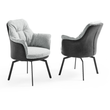 Otto Swivel Armchair, Fabric Upholstered | Creative Furniture