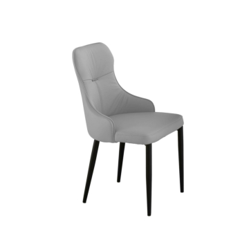 Chintaly Jenny Modern Side Chair-Gray
