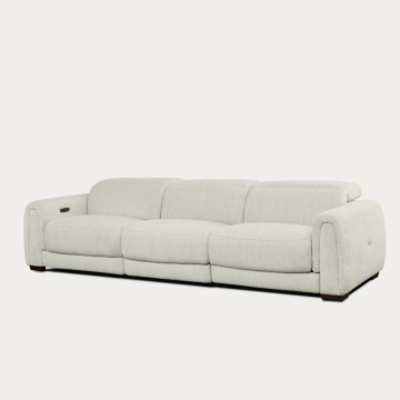 Jovan Sofa with Recliners – Birch Fabric | Creative Furniture