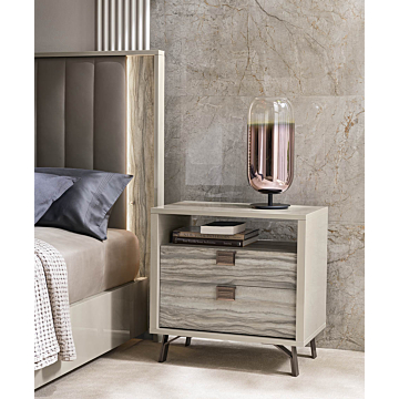 Jupiter Nightstand with Open Unit