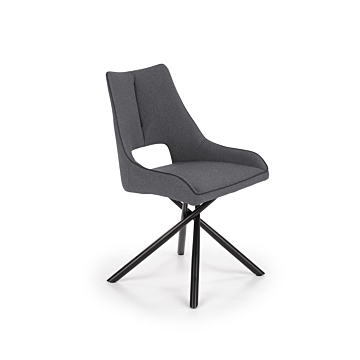 Cortex Ariene Dining Chair, Gray Fabric