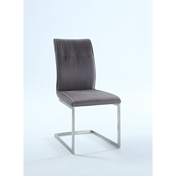 Chintaly Kalinda Side Chair, Gray