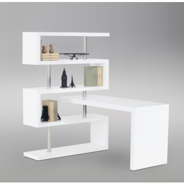 KD02 Office Desk with Tall Shelves | J&M Furniture