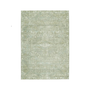 Nikki Chu by Jaipur Living Issa Medallion Light Taupe Gray Area Rug 