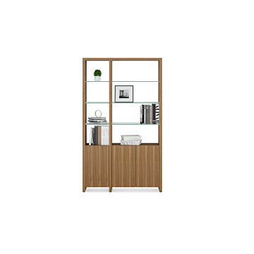 BDI Linea ™ 580012 2-Shelf System | 50" Wide