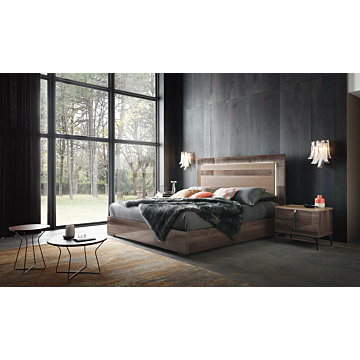 Matera Bed with the Lighting System, Queen | Alf + Da Fre, $1,500.00, ALF, 