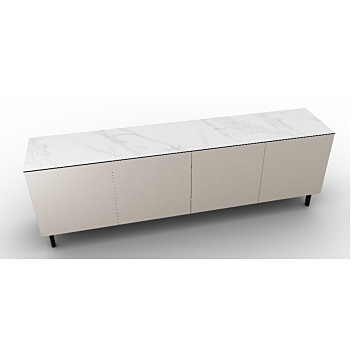 Calligaris Universal 4 Door Wooden Sideboard