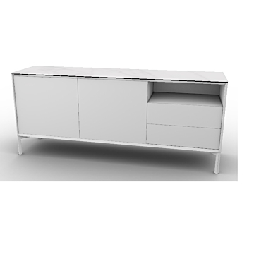 Calligaris York Sideboard With 2 Doors And 2 Drawers