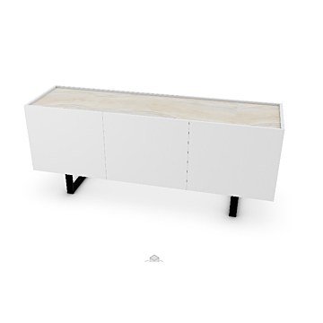 Calligaris Horizon 3 Door Wooden Sideboard