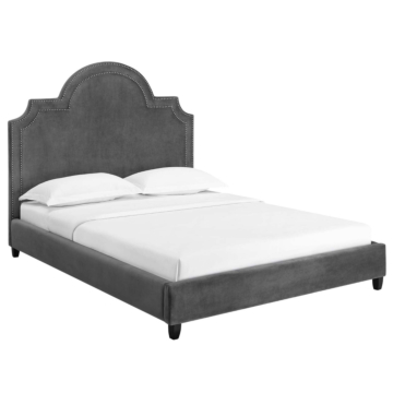 Modway Primrose Performance Velvet Platform Bed