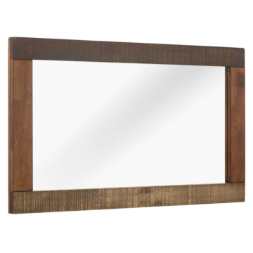 Modway Arwen Rustic Wood Frame Mirror