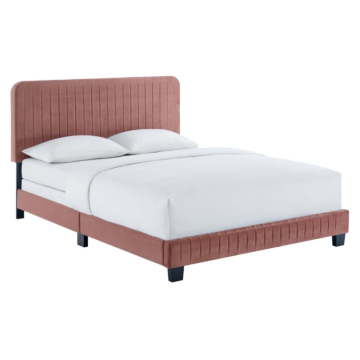 Modway Celine Channel Tufted Performance Velvet Bed