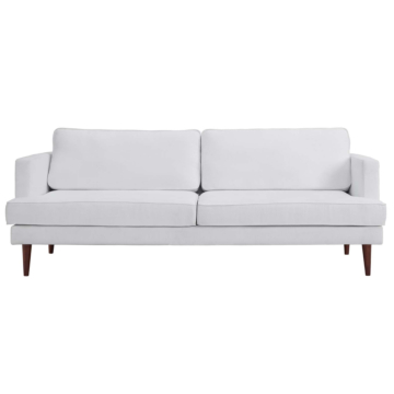 Modway Agile Upholstered Fabric Sofa-White