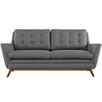 Modway Beguile Upholstered Fabric Loveseat