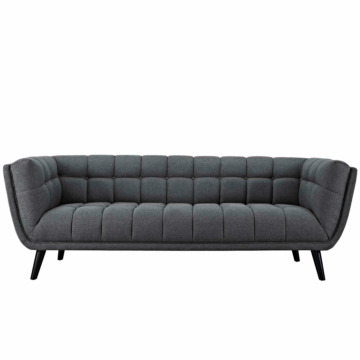 Modway Bestow Upholstered Fabric Sofa-Gray