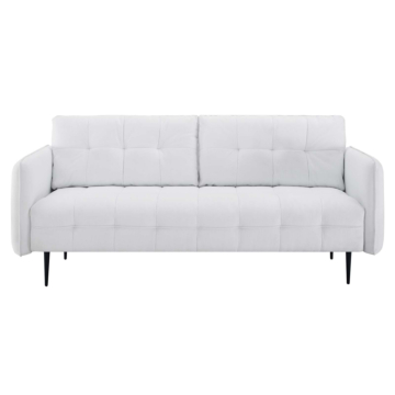 Modway Cameron Tufted Fabric Sofa-White