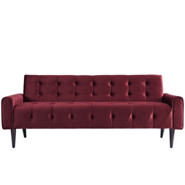 Modway Delve Performance Velvet Sofa-Maroon