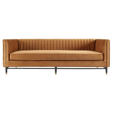 Modway Devote Channel Tufted Performance Velvet Sofa