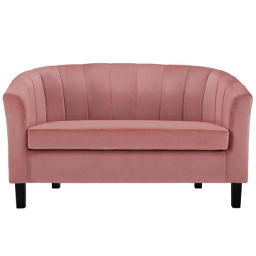 Modway Prospect Channel Tufted Performance Velvet Loveseat