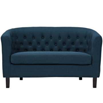 Modway Prospect Upholstered Fabric Loveseat-Azure