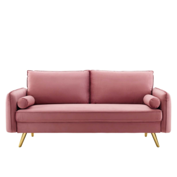 Modway Revive Performance Velvet Sofa-Dusty Rose