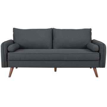 Modway Revive Upholstered Fabric Sofa-Gray