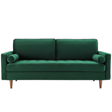 Modway Valour Performance Velvet Sofa-Green