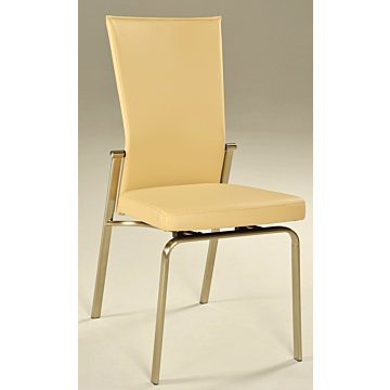 Chintaly Molly Motion Back Side Chair, Beige